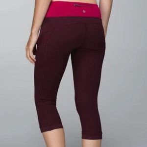 Lululemon cropped leggings